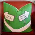 D11. Novelty pillow. 